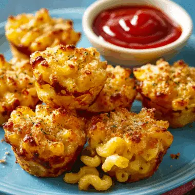 Mac and Cheese Bites – Cheesy, Crunchy & Snackable