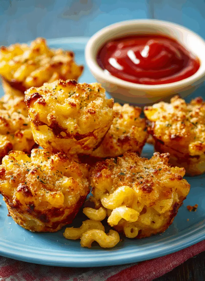 Mac and Cheese Bites – Cheesy, Crunchy & Snackable