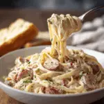 Easy Kielbasa Alfredo Pasta