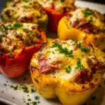 Kielbasa Stuffed Peppers (Low Carb)