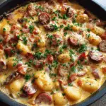 Kielbasa Gnocchi Skillet