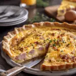 Ham & Cheese Quiche – Perfect for Weekend Brunch