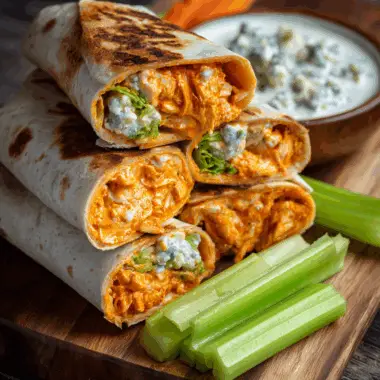 Buffalo Chicken Wraps – Spicy & Easy Meal Prep 3 Buffalo Chicken Wraps – Spicy & Easy Meal Prep