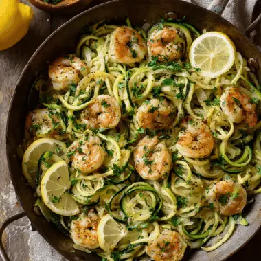 Shrimp Zucchini Pasta – Low-Carb & Packed with Flavor 2 Shrimp Zucchini Pasta – Low-Carb & Packed with Flavor