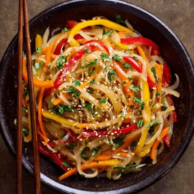 Kohlrabi Stir-Fry