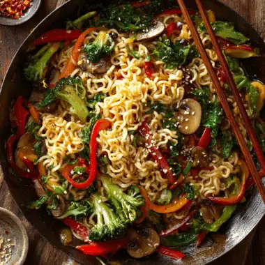 Ramen Stir-Fry – Quick, Flavor-Packed & Budget-Friendly