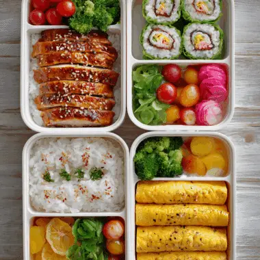 Bento Lunch Boxes – Fun, Balanced & Prep-Ahead