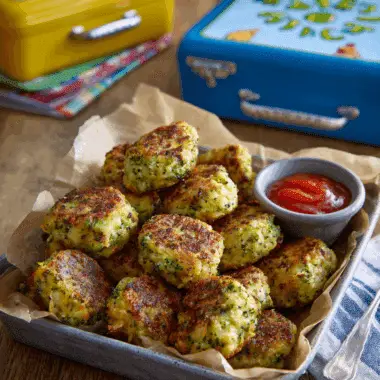Broccoli Tots – A Crispy, Veggie-Packed Back to School Side