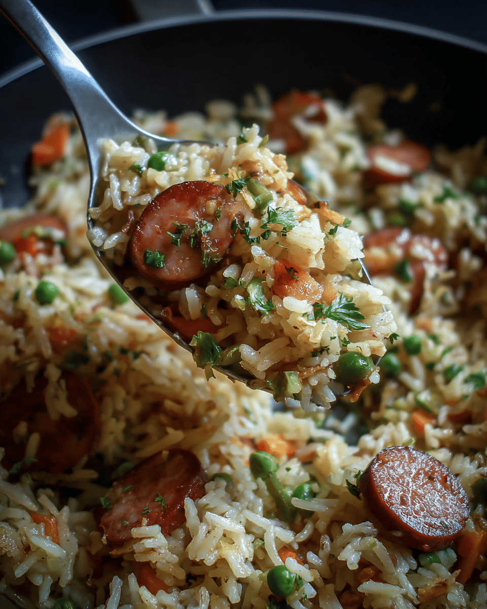 Kielbasa Rice Pilaf