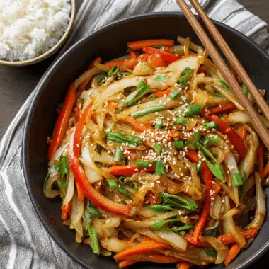 Kohlrabi Stir-Fry – Quick Veggie-Packed Dinner