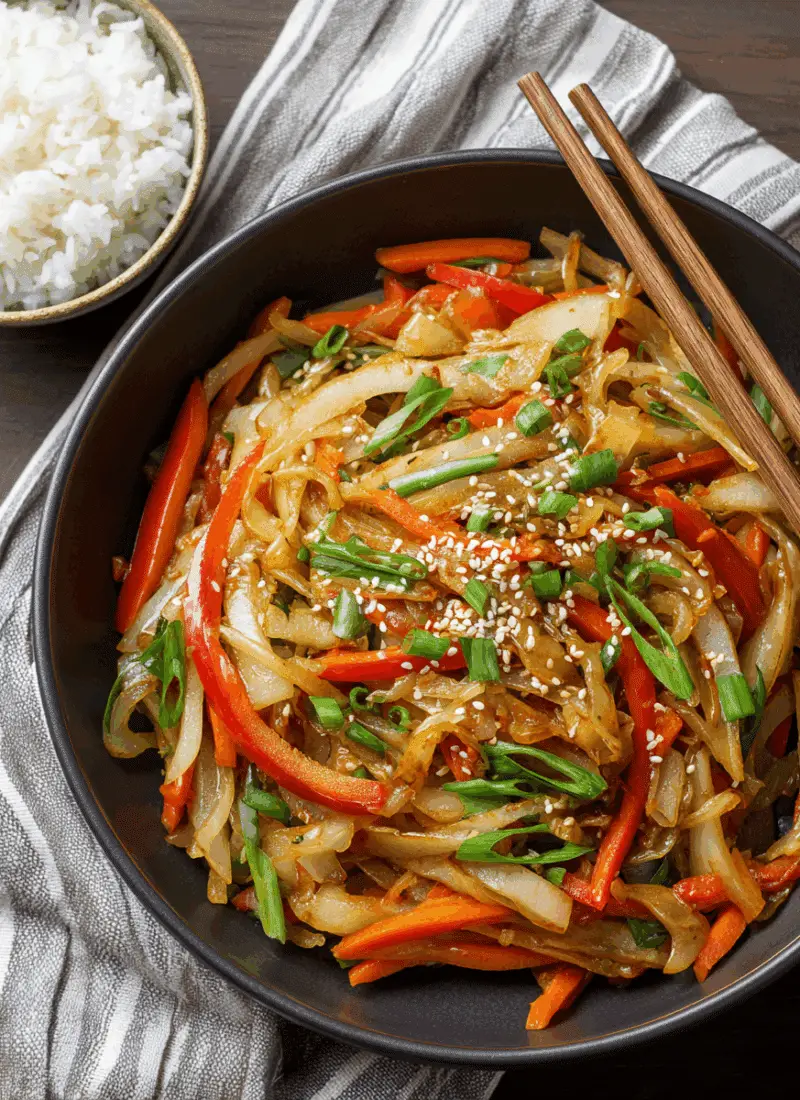 Kohlrabi Stir-Fry – Quick Veggie-Packed Dinner