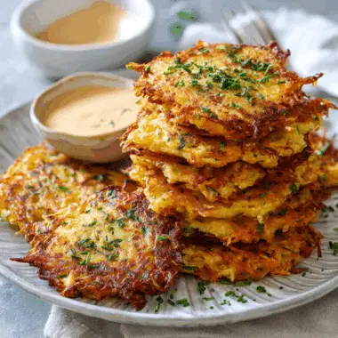 Kohlrabi Fritters