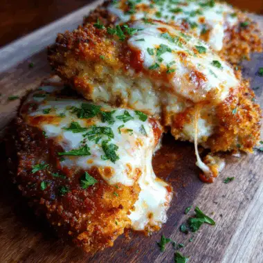 Crispy Chicken Parmesan – Oven-Baked, No Frying 3 Crispy Chicken Parmesan – Oven-Baked, No Frying