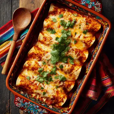 Cheesy Chicken Enchiladas – Easy Mexican Night 3 Cheesy Chicken Enchiladas – Easy Mexican Night