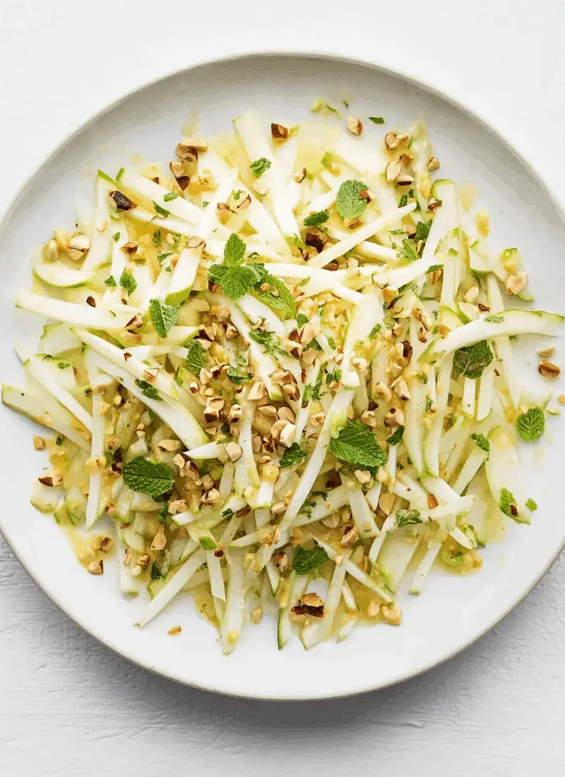Kohlrabi and Apple Salad – Sweet, Tart & Refreshing