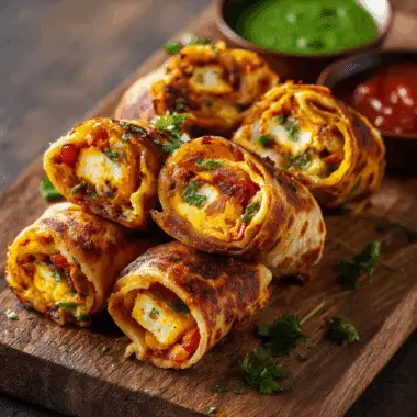 Paneer Rolls – Savory, Cheesy Appetizer for Raksha Bandhan