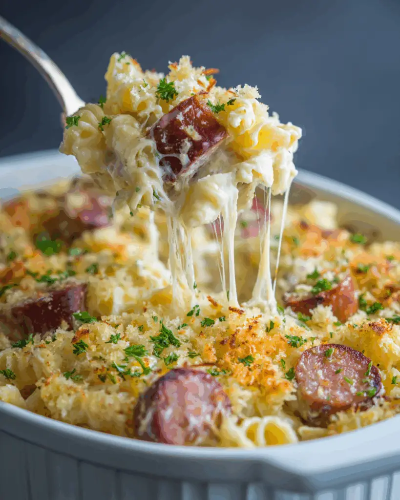 Kielbasa Mac and Cheese