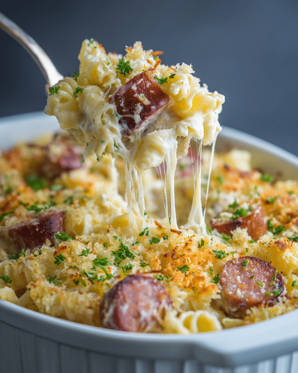 Kielbasa Mac and Cheese