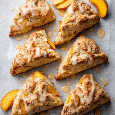 Peach Scones Recipe – Buttery, Flaky, And Bakery-Worthy