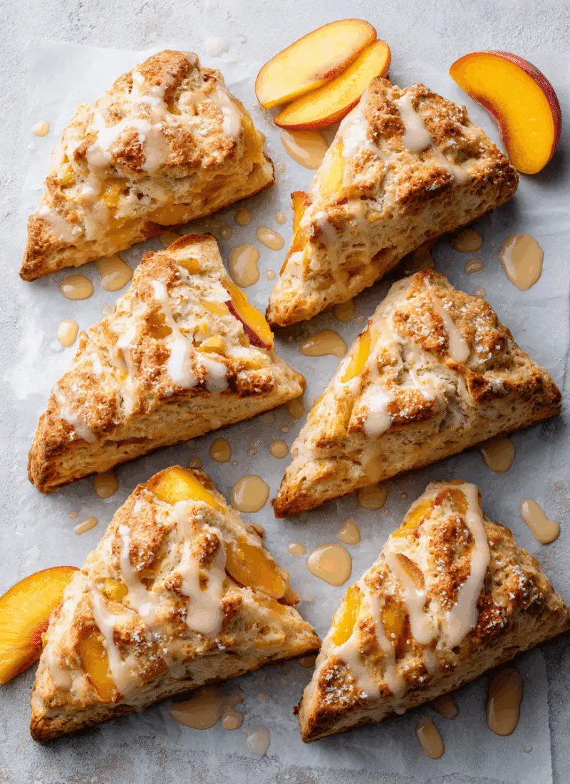 Peach Scones Recipe – Buttery, Flaky, And Bakery-Worthy
