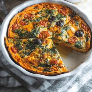 Sweet Potato Crust Quiche – Paleo-Friendly and Flavorful 3 Sweet Potato Crust Quiche – Paleo-Friendly and Flavorful