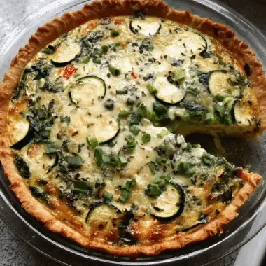 Herb Garden Quiche – Fresh, Fragrant & Vegetarian 3 Herb Garden Quiche – Fresh, Fragrant & Vegetarian