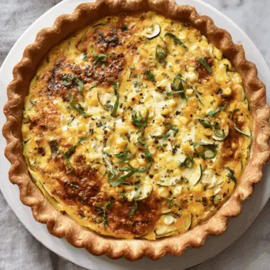 Corn & Zucchini Quiche – Summer Harvest Brunch Star 3 Corn & Zucchini Quiche – Summer Harvest Brunch Star