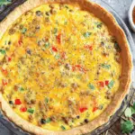 Southwestern Quiche – Spicy, Cheesy & Packed with Flavor