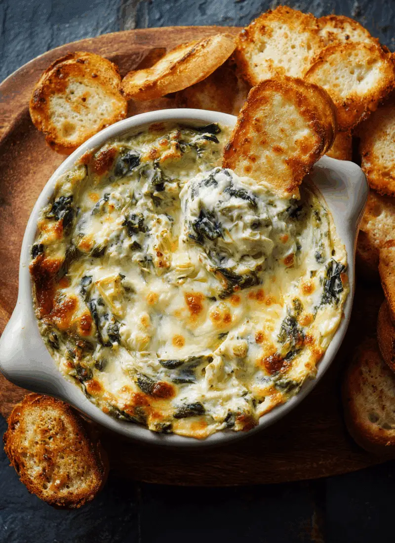 Spinach Artichoke Dip – Creamy Crowd-Pleasing Football Food