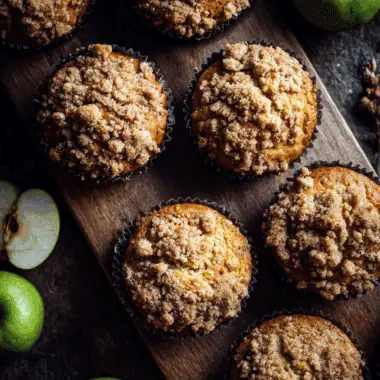 Cinnamon Apple Crumble Muffins – Soft, Cozy & September-Favorite Treat