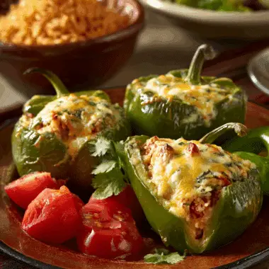 Chiles Rellenos – Patriotic Stuffed Peppers (Mexican Independence Day Food)