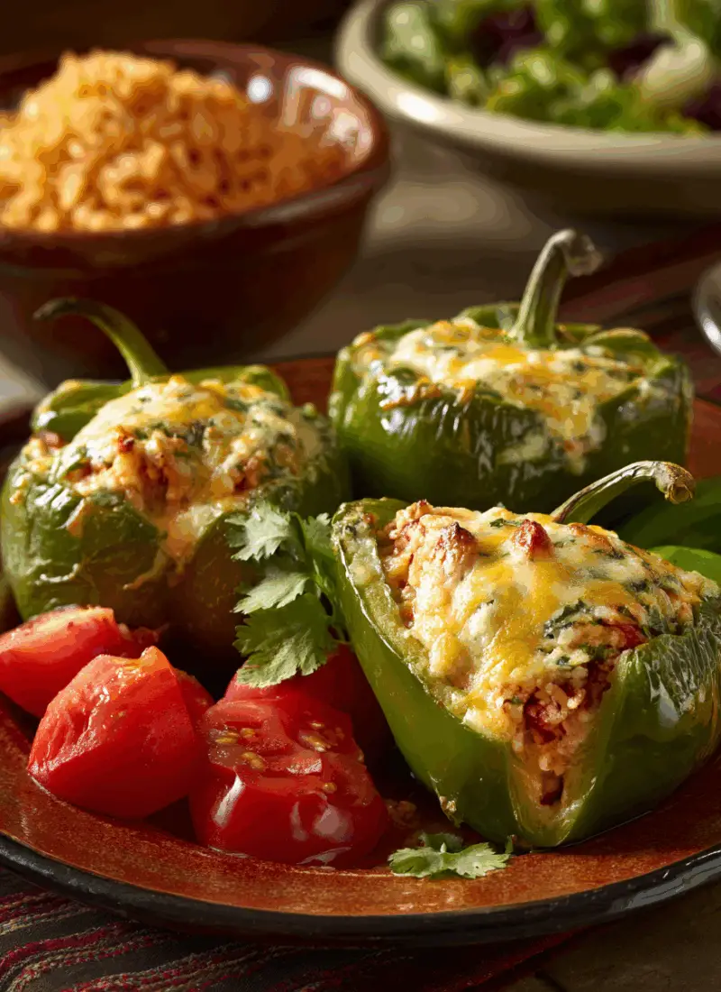 Chiles Rellenos – Patriotic Stuffed Peppers (Mexican Independence Day Food)