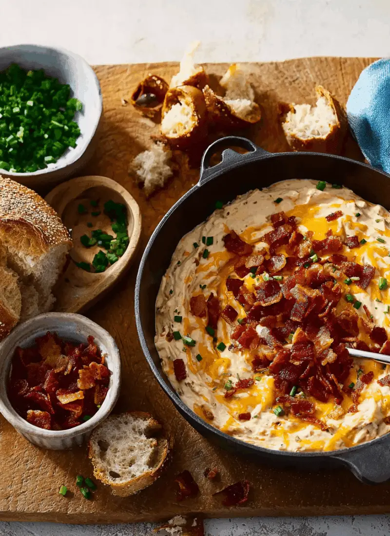 Football Food Cheddar Bacon Beer Dip – Crowd-Winning Dip