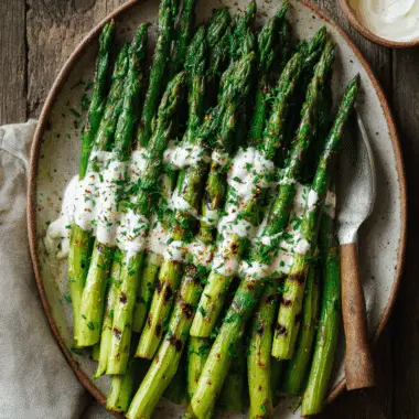 Labor Day Grilled Asparagus with Aioli – Elegant Side Dish