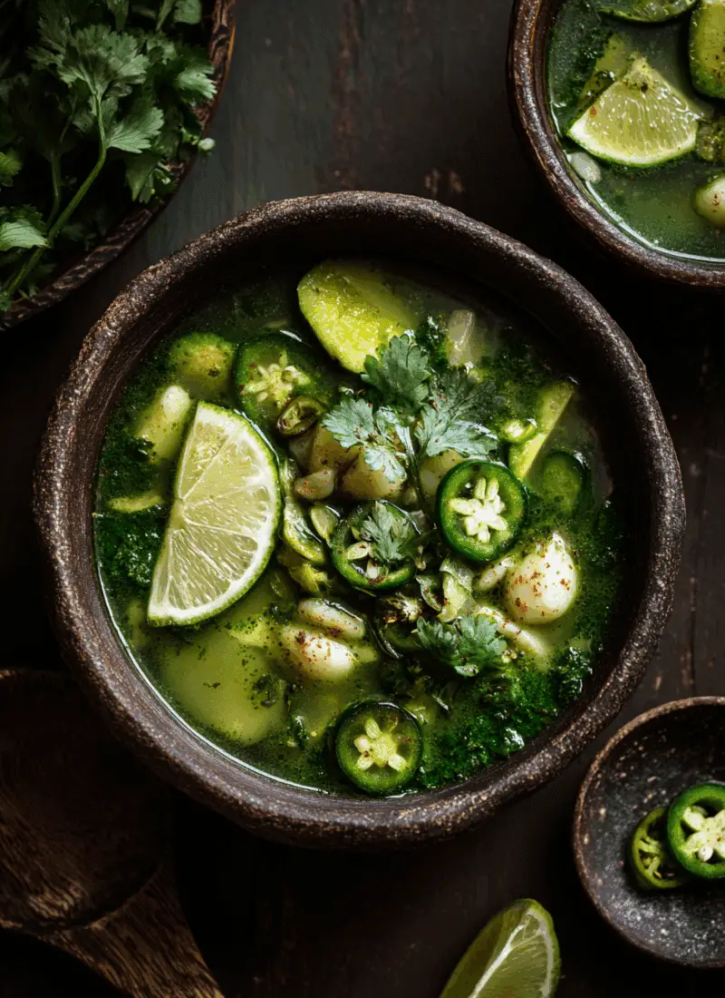 Pozole Verde or Rojo – Festive Hominy Soup Mexican Independence Day Food