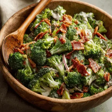 Loaded Broccoli Salad – Crunchy, Creamy & Highly Saved Salad