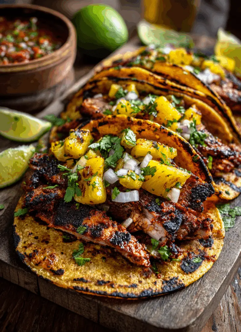 Tacos al Pastor – Iconic Marinated Pork Tacos