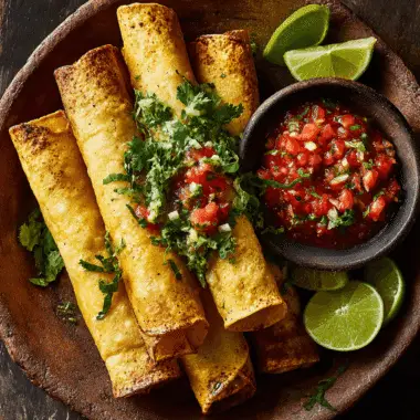 Tacos Dorados (Flautas) – Crispy, Filled Mexican Independence Day Food