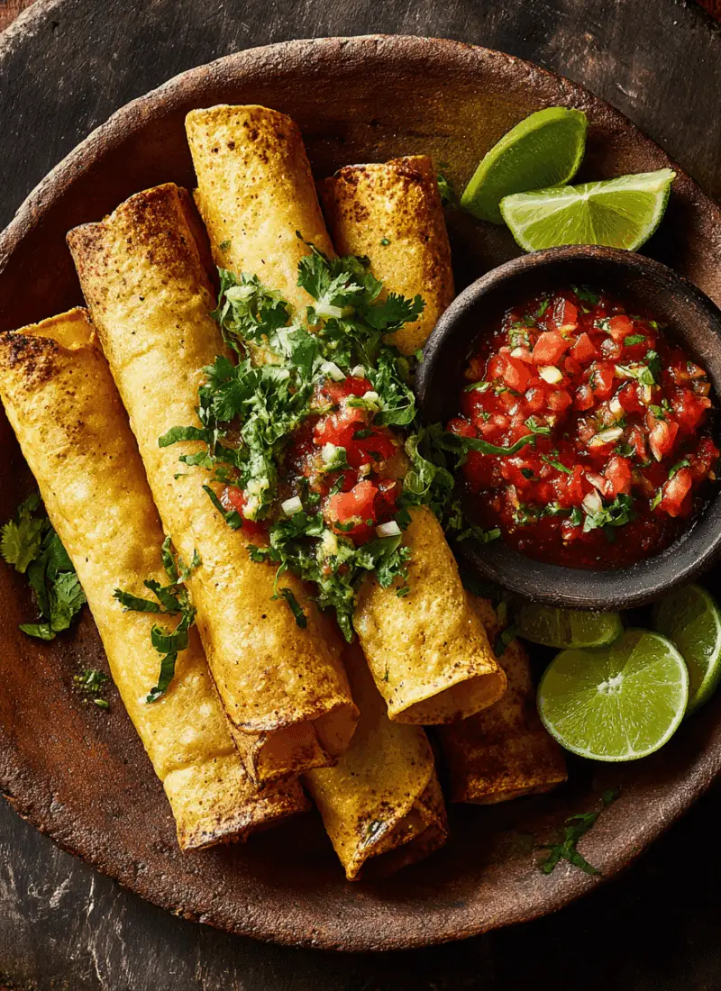 Tacos Dorados (Flautas) – Crispy, Filled Mexican Independence Day Food