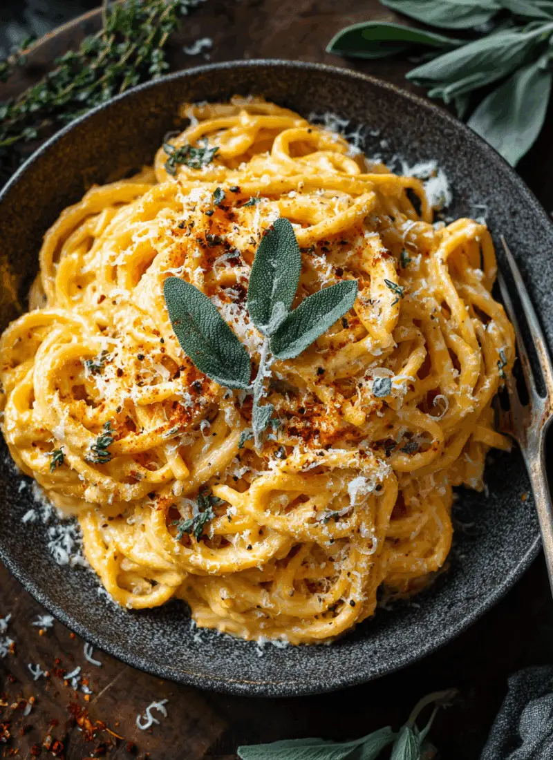Pumpkin Alfredo Pasta – Creamy & Fall-Loved Comfort Food