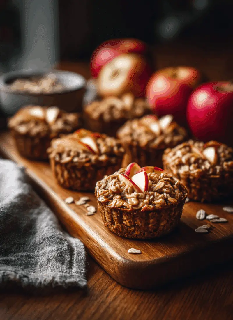 Baked Apple Oatmeal Cups – Cozy Breakfast Prep