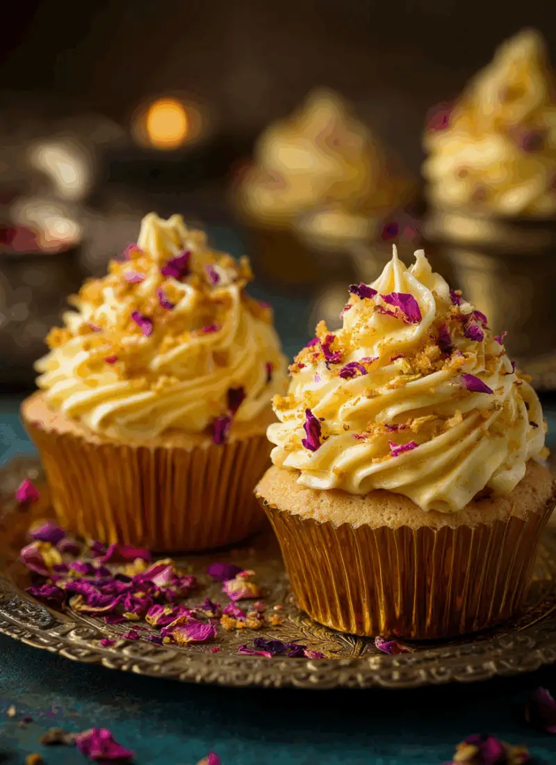 Rakhi Cupcake Soan Papdi – Whimsical, Flaky & Modern