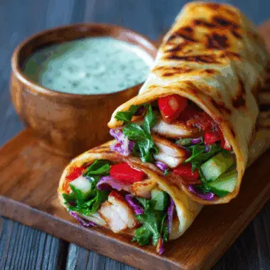 Panela Bean Wraps – Crunchy Colorful Mexican Independence Day Food