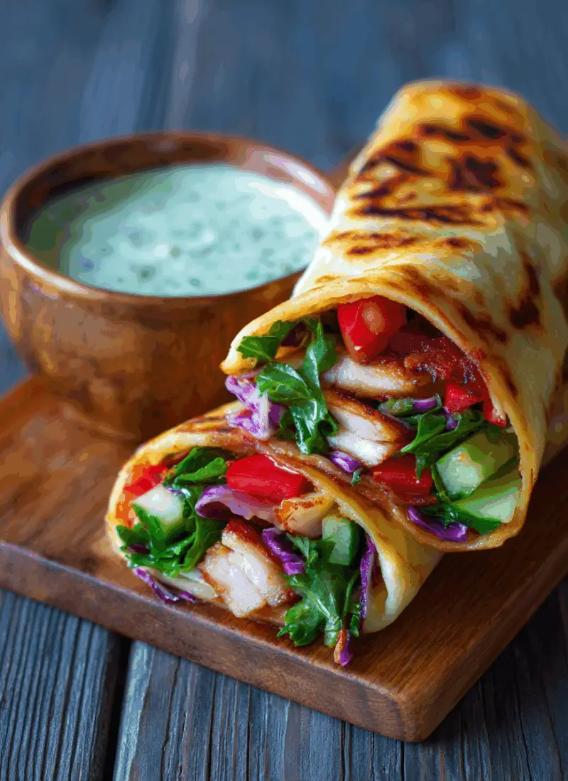 Panela Bean Wraps – Crunchy Colorful Mexican Independence Day Food
