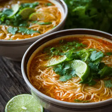 Sopa de Fideo – Comforting Mexican Noodle Soup