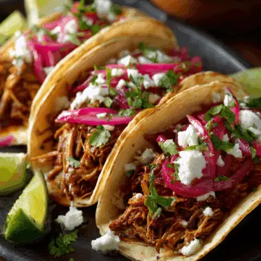 Cochinita Pibil Tacos – Bright, Citrus-Marinated & Mexican Favorite