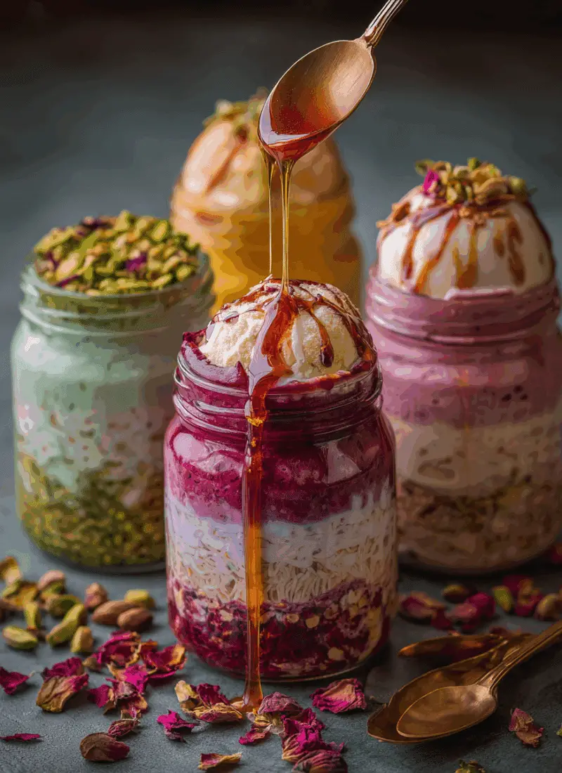 Rabri Falooda Jars – Layered, Chilled & Show-Stopping