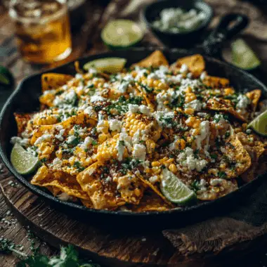 Mexican Street Corn Nachos – Bold, Buttery & Party-Ready Snack