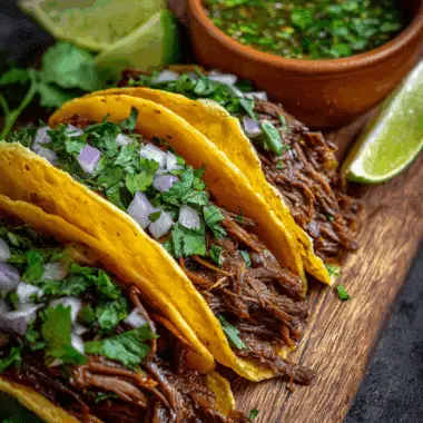 Birria Tacos – Slow-Cooked Juicy Beef Mexican Independence Day Food