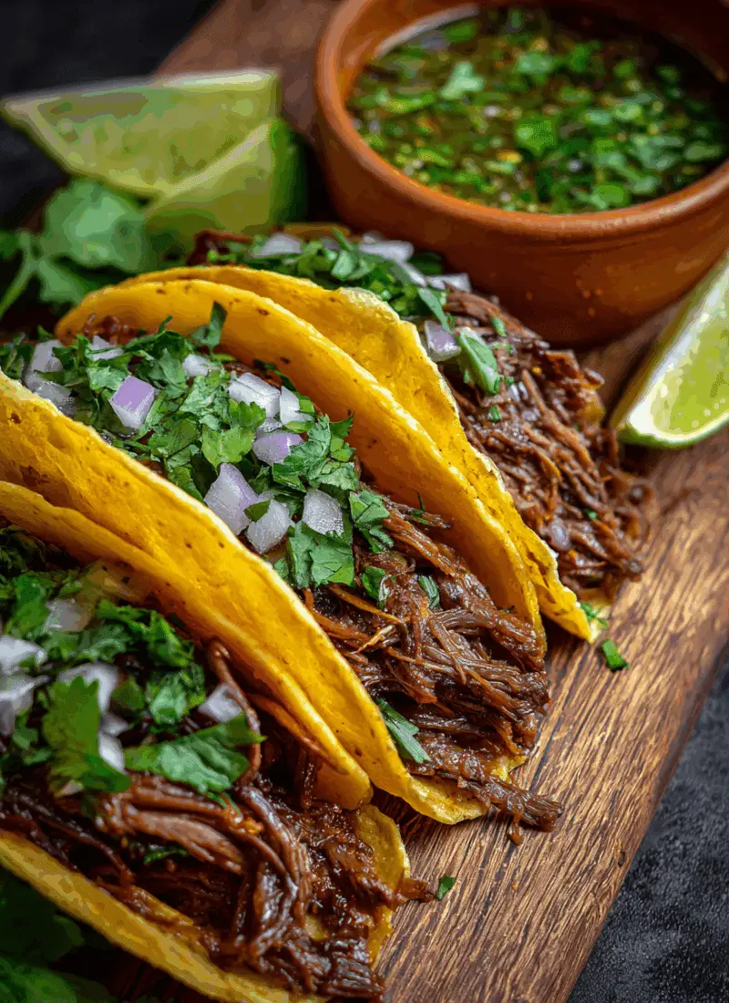 Birria Tacos – Slow-Cooked Juicy Beef Mexican Independence Day Food